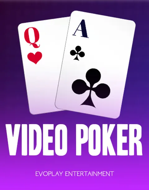 Video Poker slot by Evoplay at RoyalRook Casino