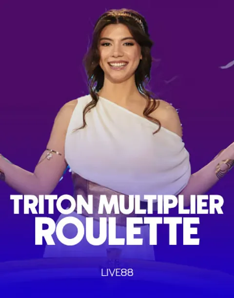 Triton Multiplier Roulette slot by Live88 at RoyalRook Casino
