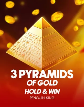 3 Pyramids of Gold: Hold & Win slot by Penguin King at RoyalRook Casino