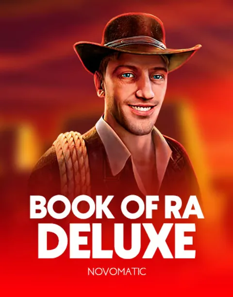 Book of Ra Deluxe slot by Novomatic at RoyalRook Casino