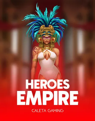 Heroes Empire slot by Caleta Gaming at RoyalRook Casino
