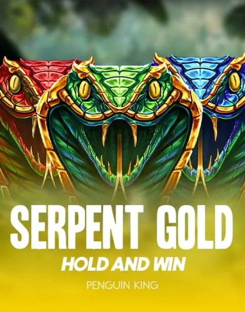 Serpent Gold Hold and Win slot by Penguin King at RoyalRook Casino